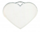 Брелок металл сердце